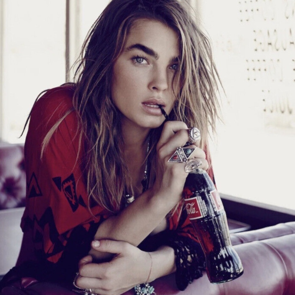 Spell Two Stone Silver Ring